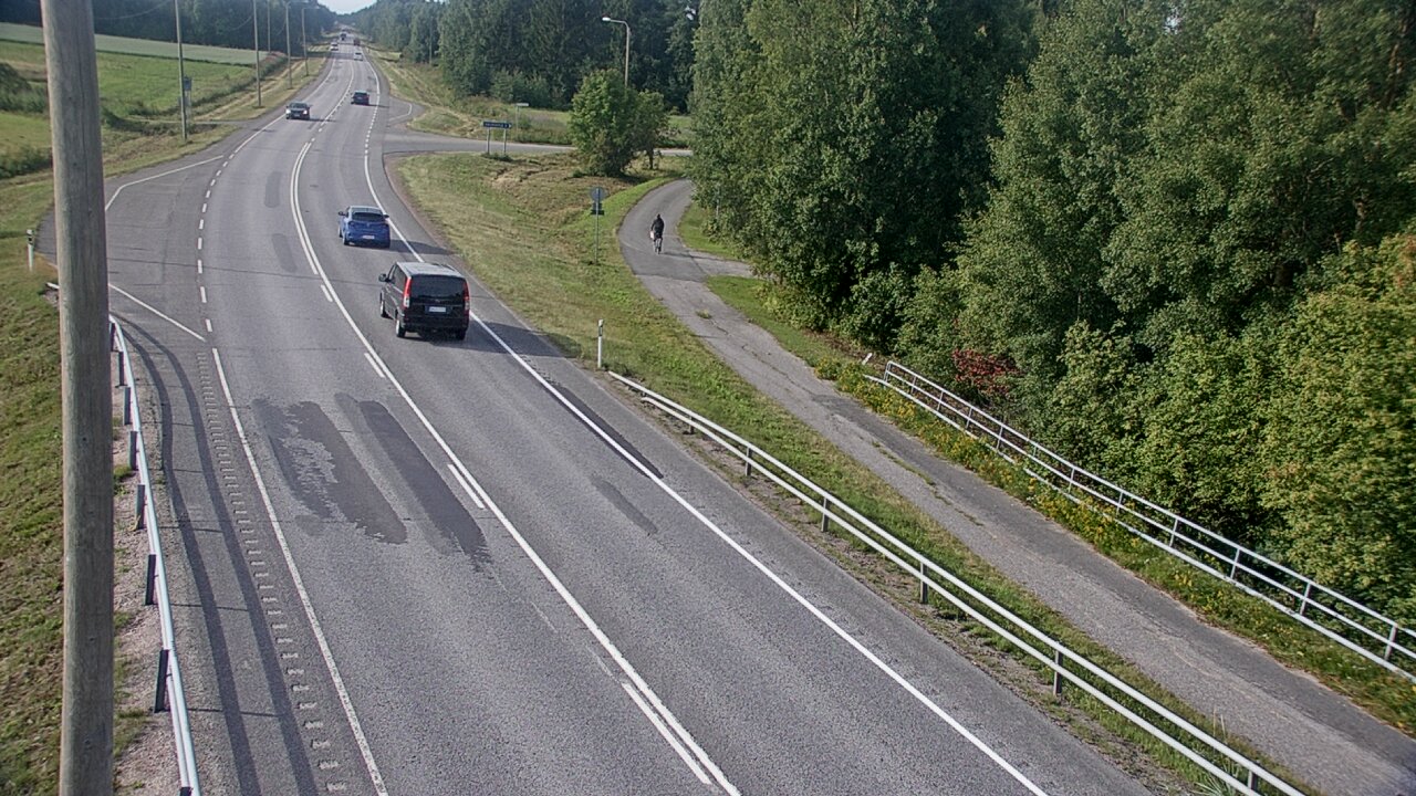 Weather Camera Image Road 4 Liminka, Alatemmes, Liminka, Pohjois-Pohjanmaa