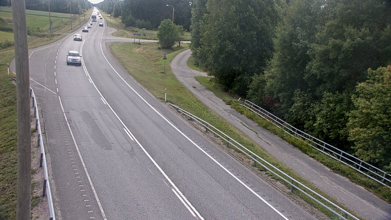 Weather Camera Image Väg 4 Liminka, Alatemmes, Liminka, Pohjois-Pohjanmaa