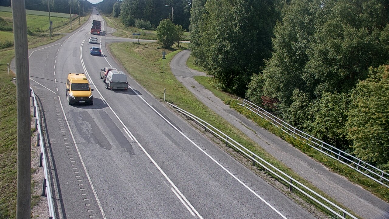 Weather Camera Image Road 4 Liminka, Alatemmes, Liminka, Pohjois-Pohjanmaa