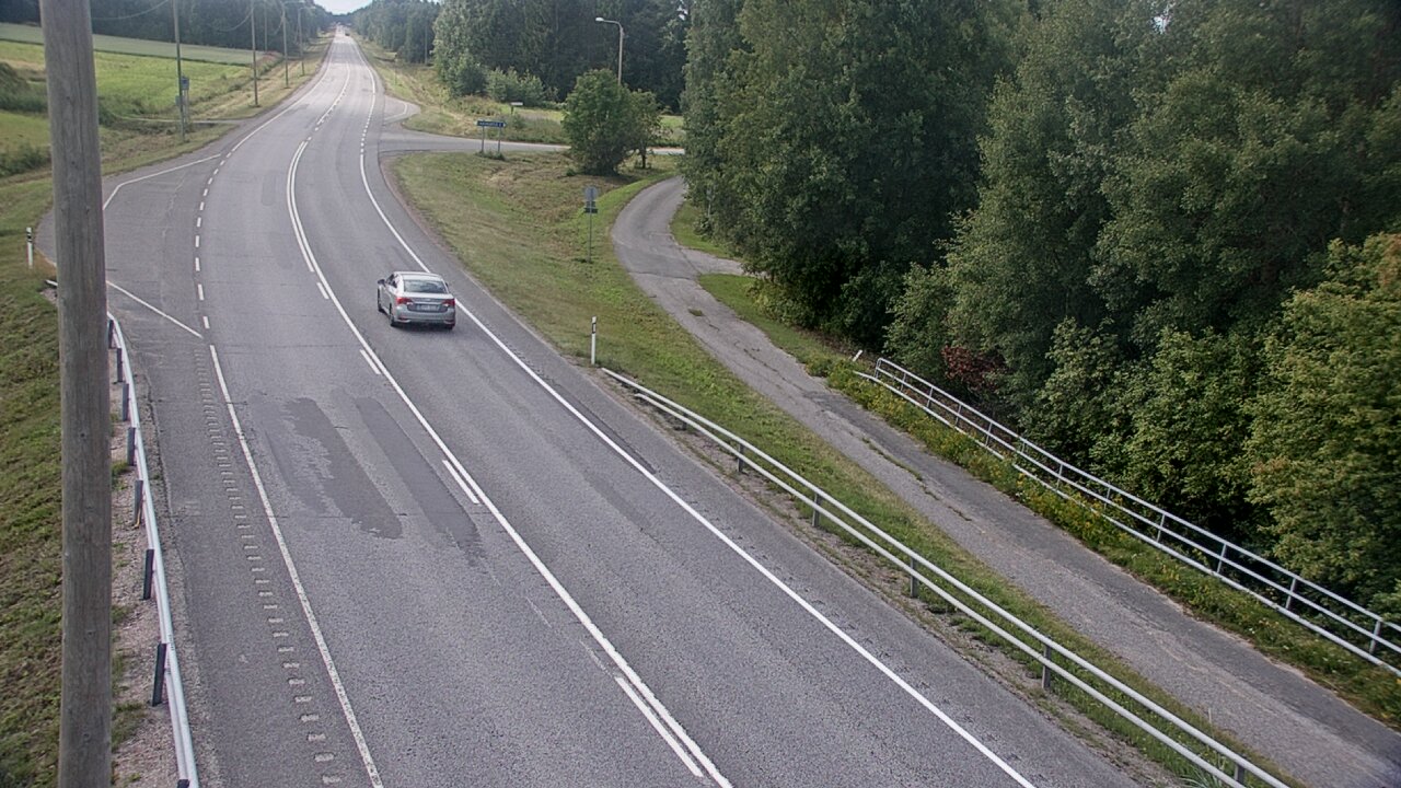 Weather Camera Image Road 4 Liminka, Alatemmes, Liminka, Pohjois-Pohjanmaa