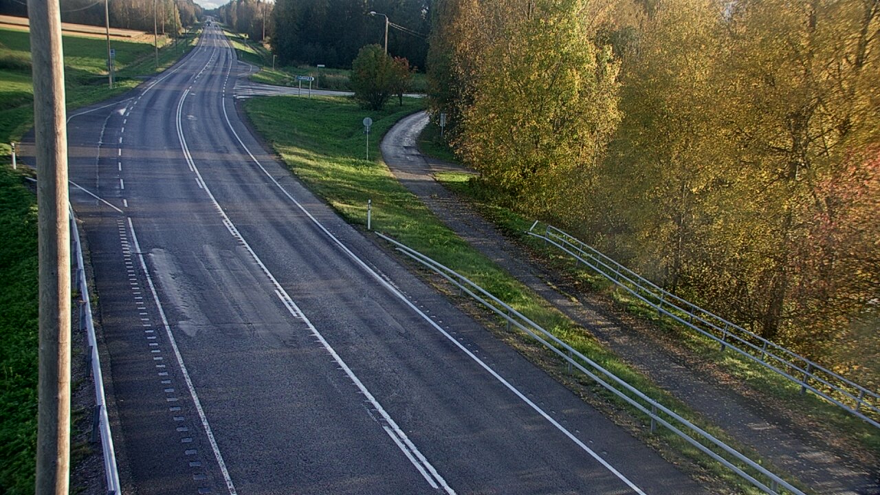 Weather Camera Image Väg 4 Liminka, Alatemmes, Liminka, Pohjois-Pohjanmaa