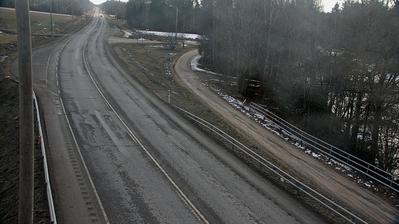 Weather Camera Image Väg 4 Liminka, Alatemmes, Liminka, Pohjois-Pohjanmaa