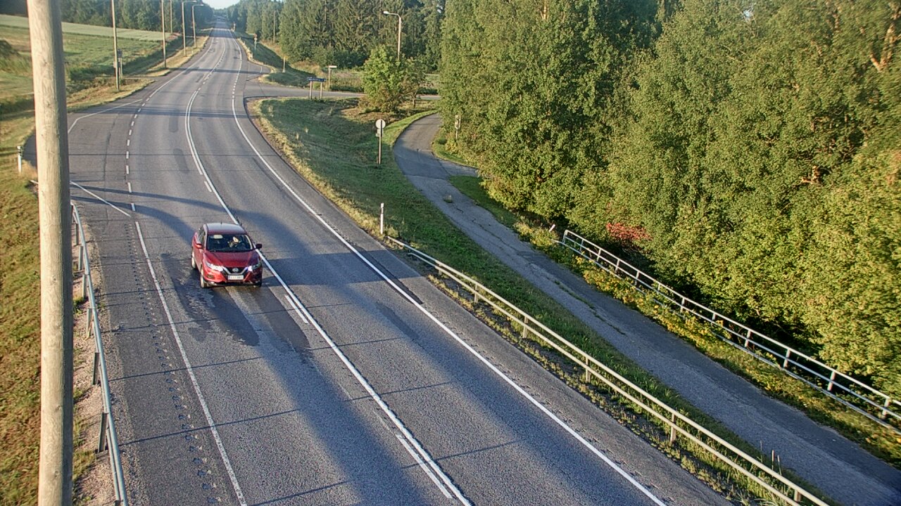 Weather Camera Image Road 4 Liminka, Alatemmes, Liminka, Pohjois-Pohjanmaa