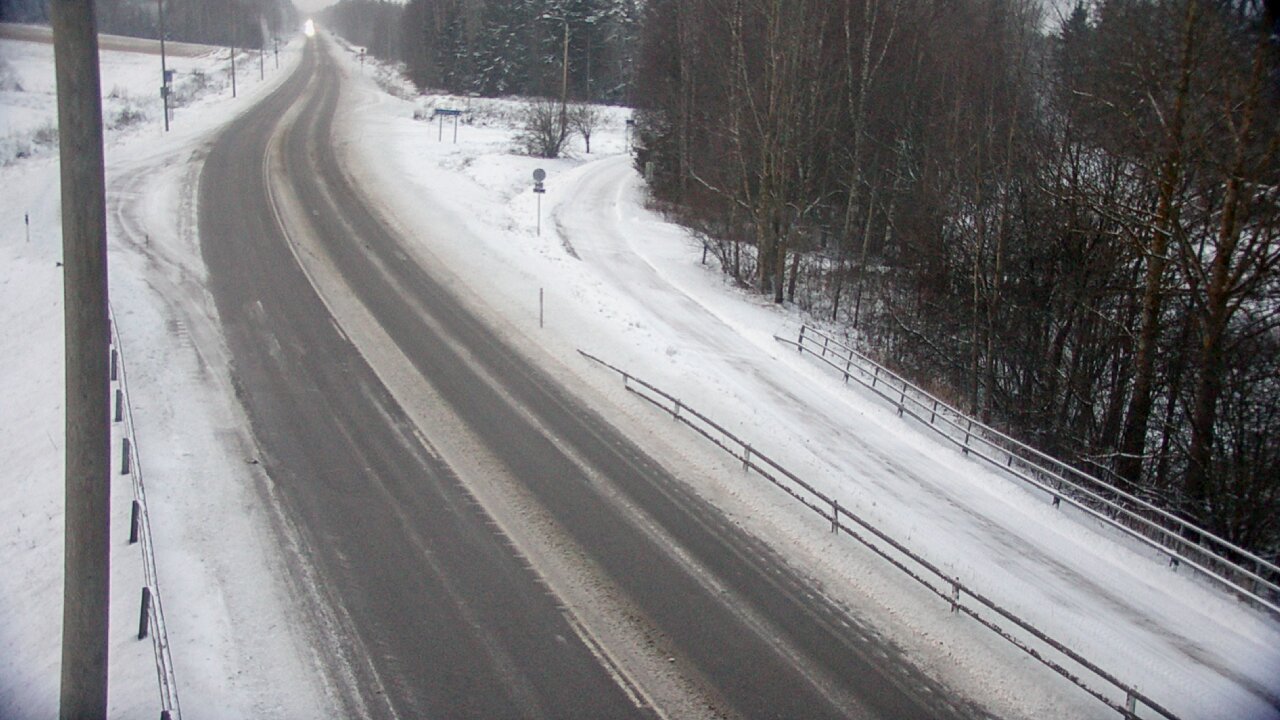 Weather Camera Image Väg 4 Liminka, Alatemmes, Liminka, Pohjois-Pohjanmaa