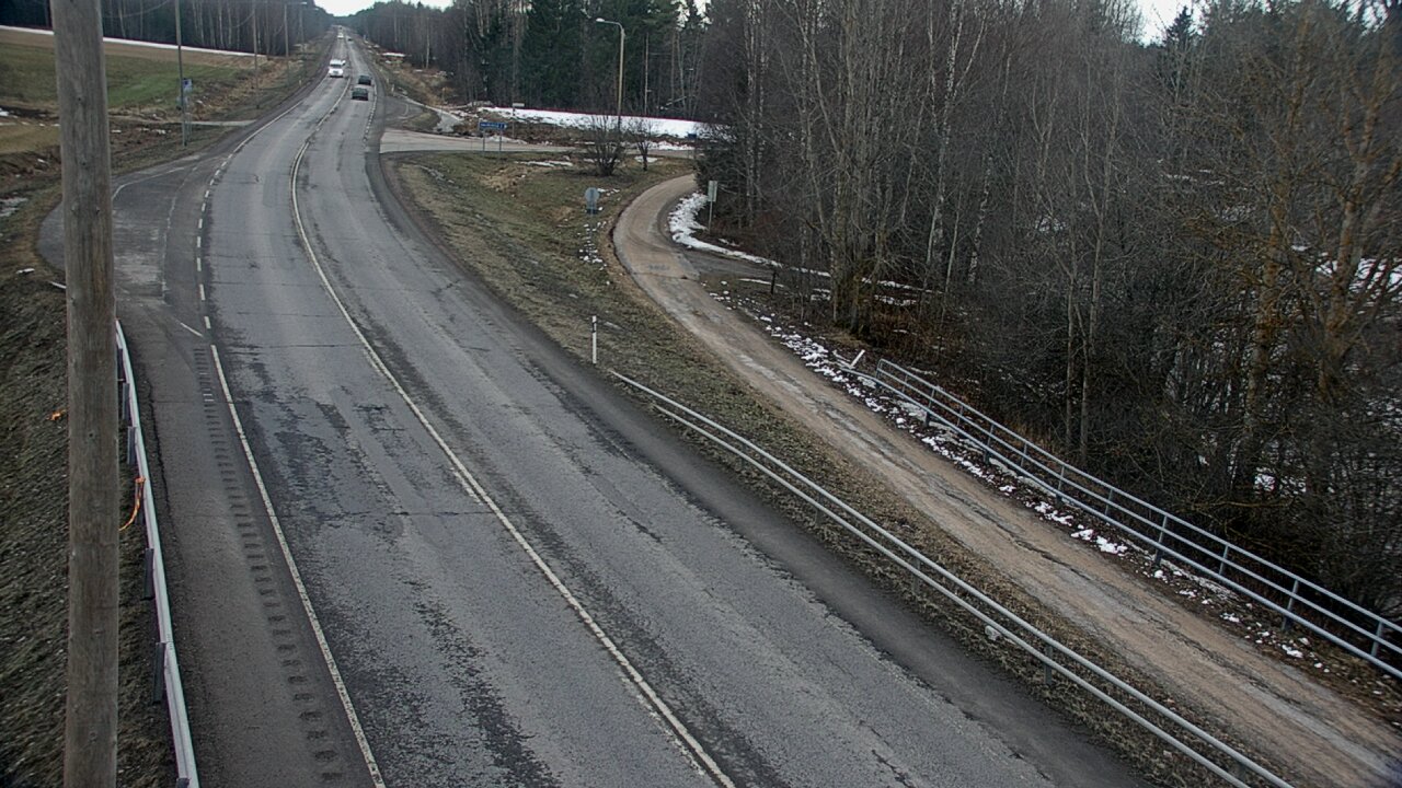 Weather Camera Image Väg 4 Liminka, Alatemmes, Liminka, Pohjois-Pohjanmaa