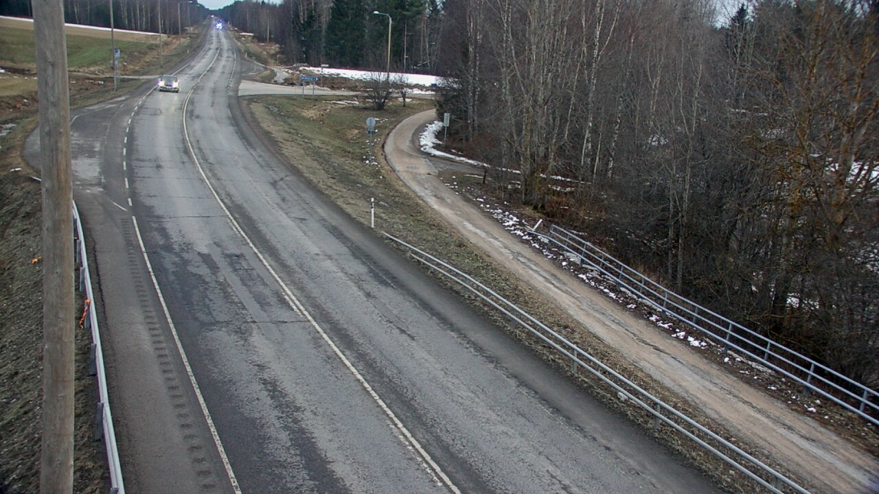 Weather Camera Image Road 4 Liminka, Alatemmes, Liminka, Pohjois-Pohjanmaa