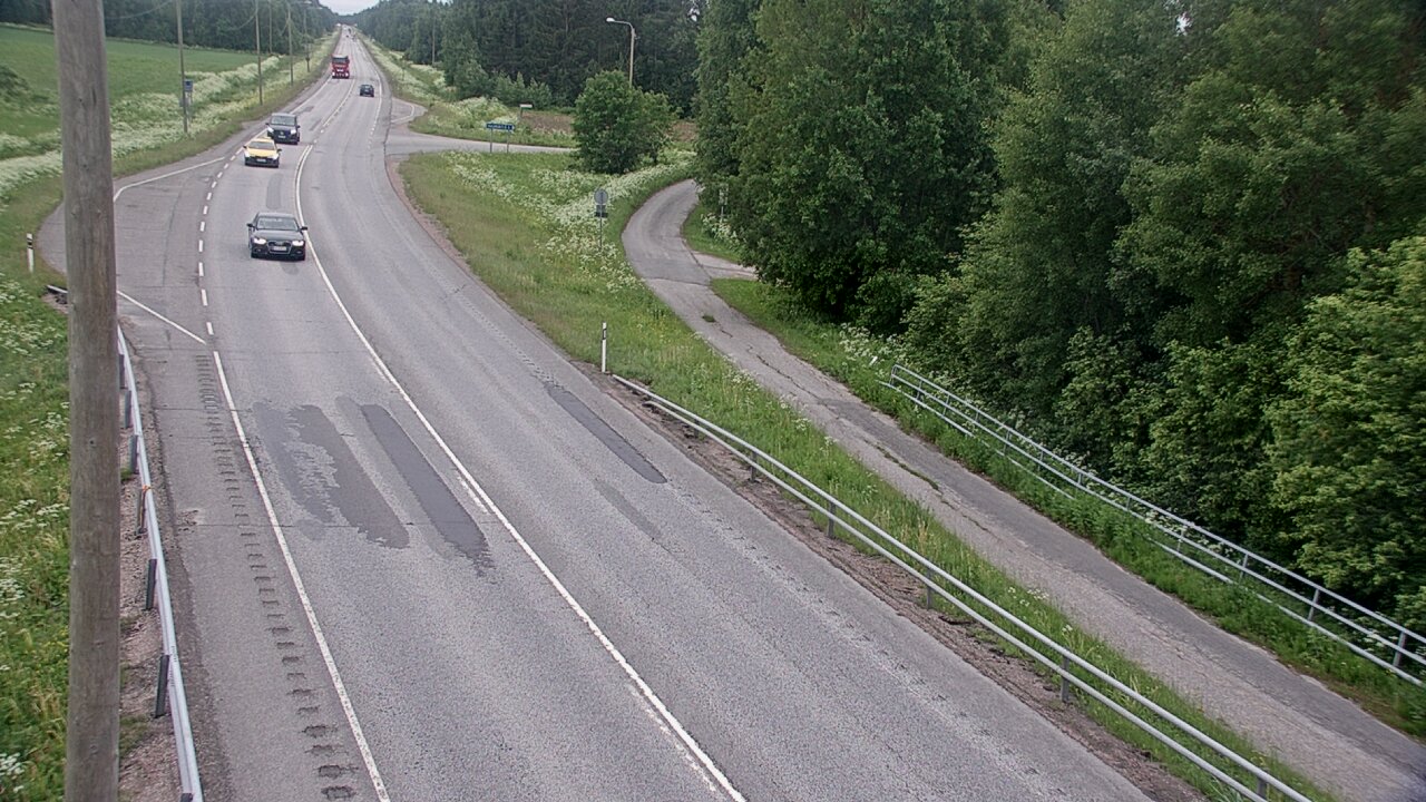 Weather Camera Image Väg 4 Liminka, Alatemmes, Liminka, Pohjois-Pohjanmaa