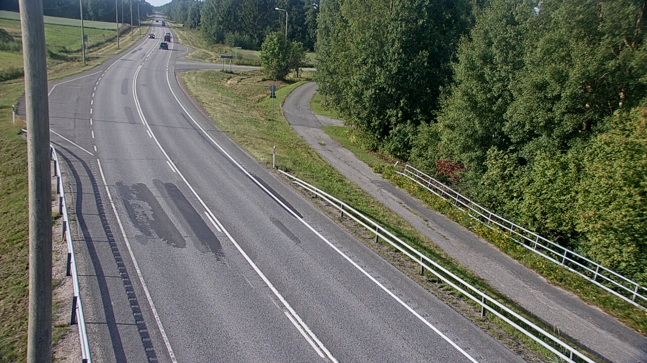 Weather Camera Image Road 4 Liminka, Alatemmes, Liminka, Pohjois-Pohjanmaa