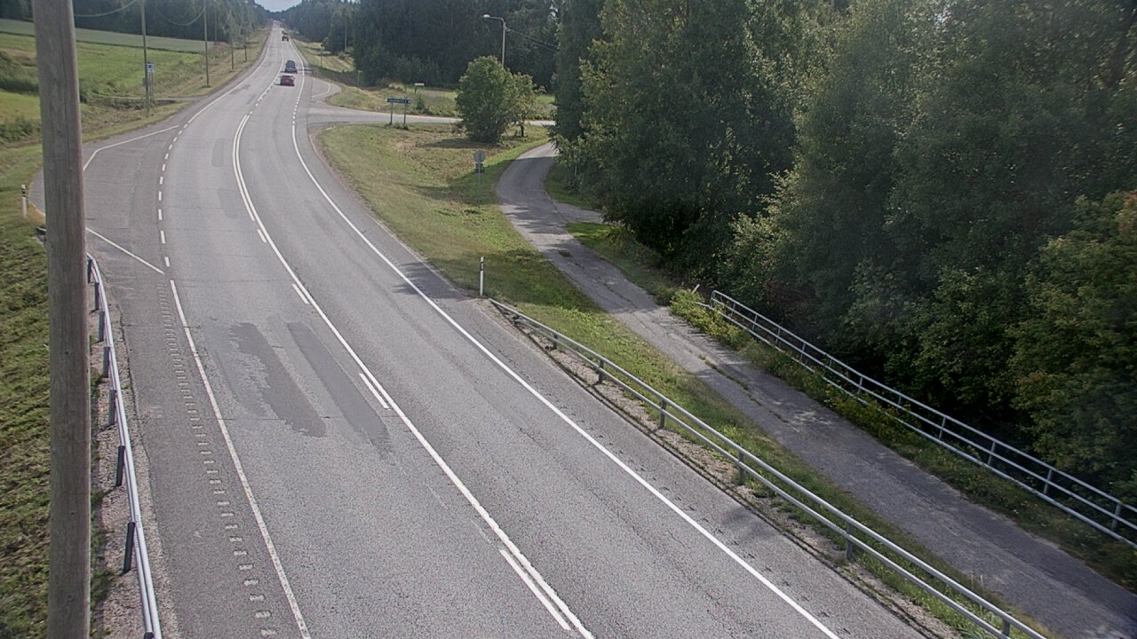 Weather Camera Image Väg 4 Liminka, Alatemmes, Liminka, Pohjois-Pohjanmaa