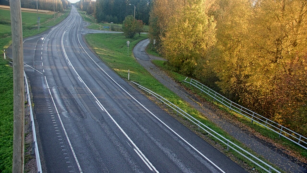 Weather Camera Image Väg 4 Liminka, Alatemmes, Liminka, Pohjois-Pohjanmaa