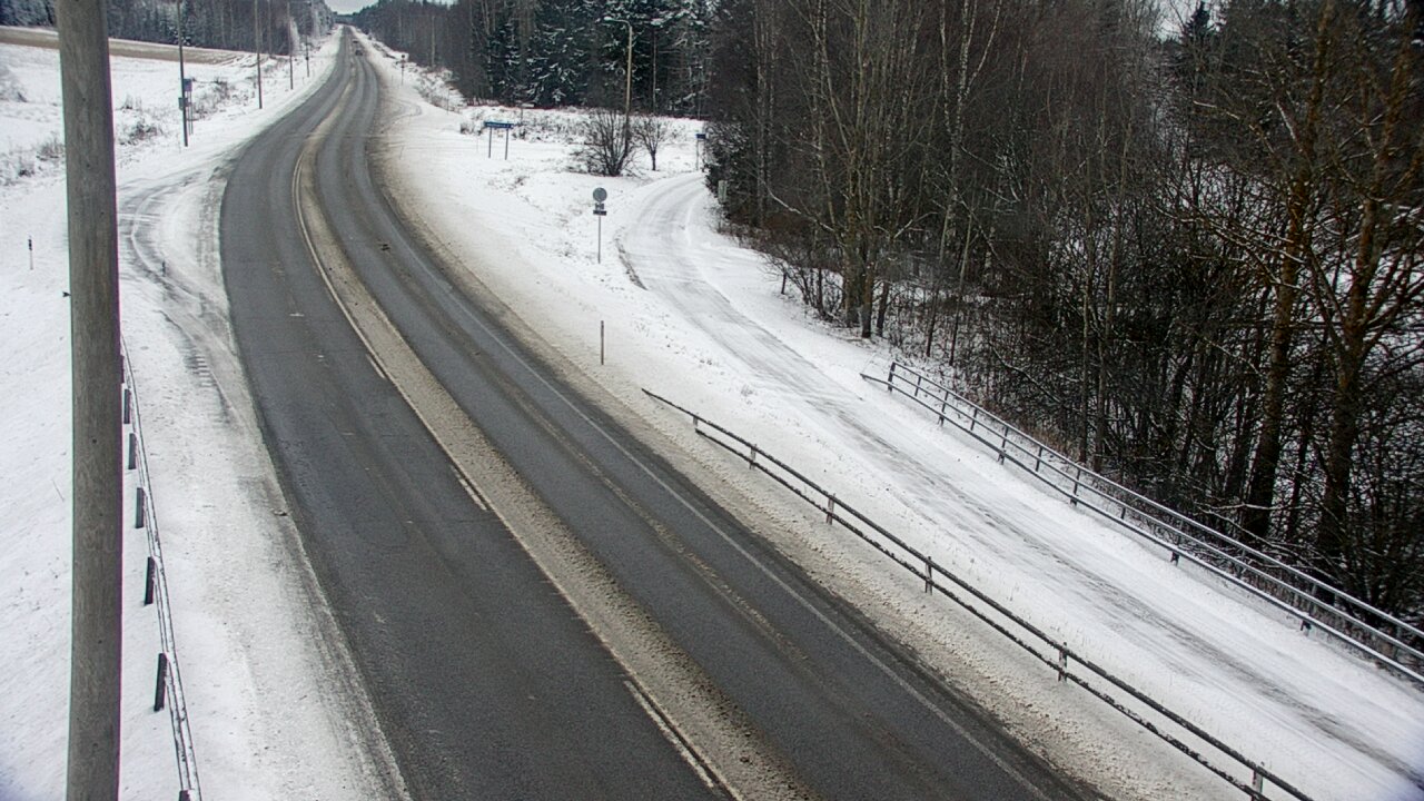 Weather Camera Image Väg 4 Liminka, Alatemmes, Liminka, Pohjois-Pohjanmaa