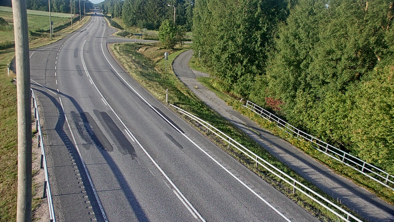 Weather Camera Image Road 4 Liminka, Alatemmes, Liminka, Pohjois-Pohjanmaa