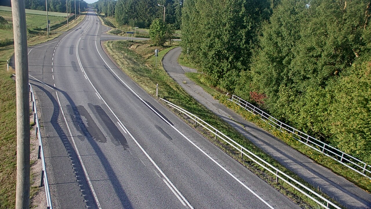 Weather Camera Image Road 4 Liminka, Alatemmes, Liminka, Pohjois-Pohjanmaa