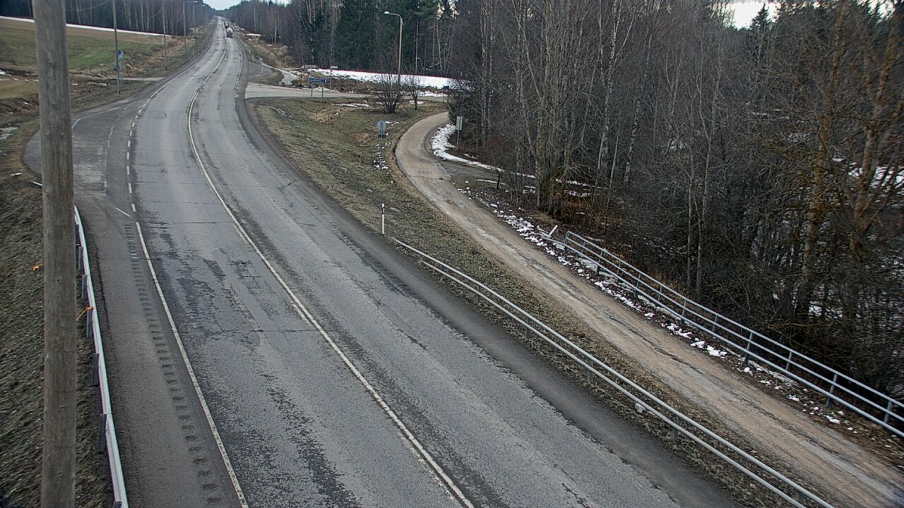 Weather Camera Image Väg 4 Liminka, Alatemmes, Liminka, Pohjois-Pohjanmaa