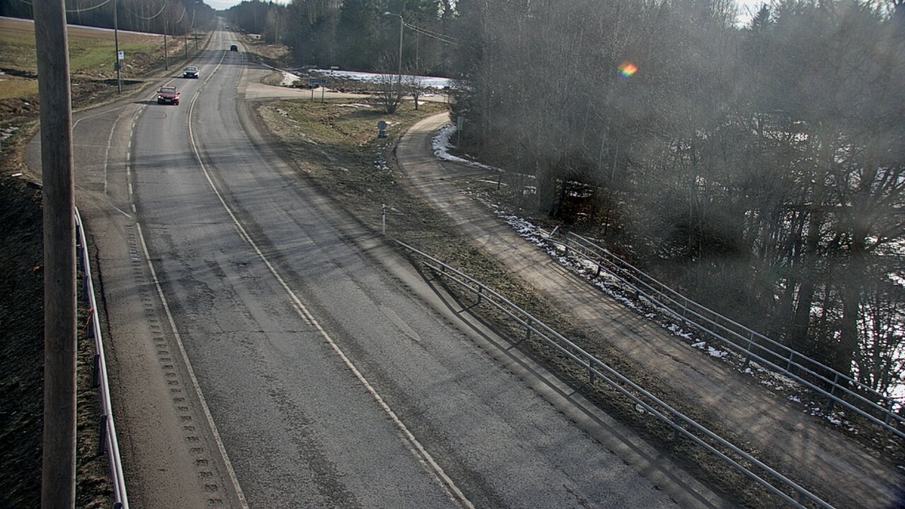 Weather Camera Image Väg 4 Liminka, Alatemmes, Liminka, Pohjois-Pohjanmaa