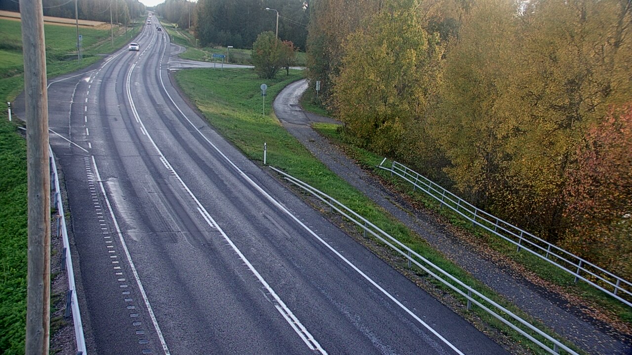 Weather Camera Image Väg 4 Liminka, Alatemmes, Liminka, Pohjois-Pohjanmaa