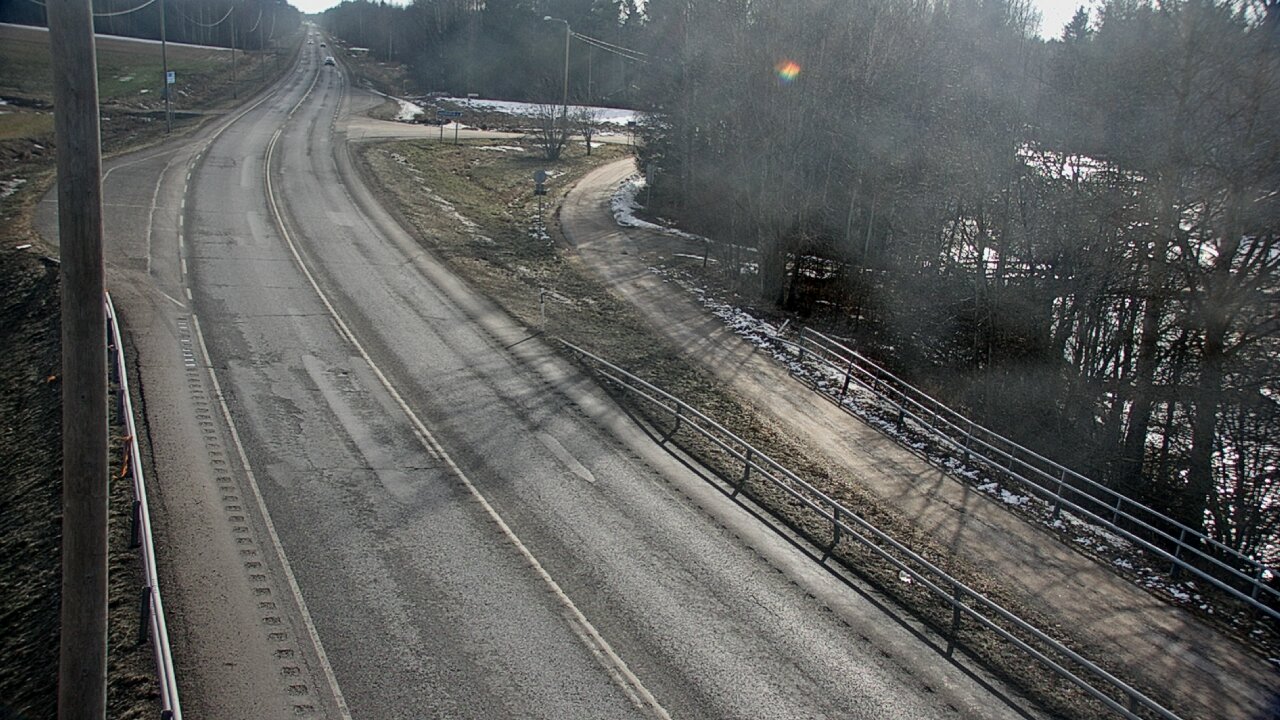 Weather Camera Image Väg 4 Liminka, Alatemmes, Liminka, Pohjois-Pohjanmaa