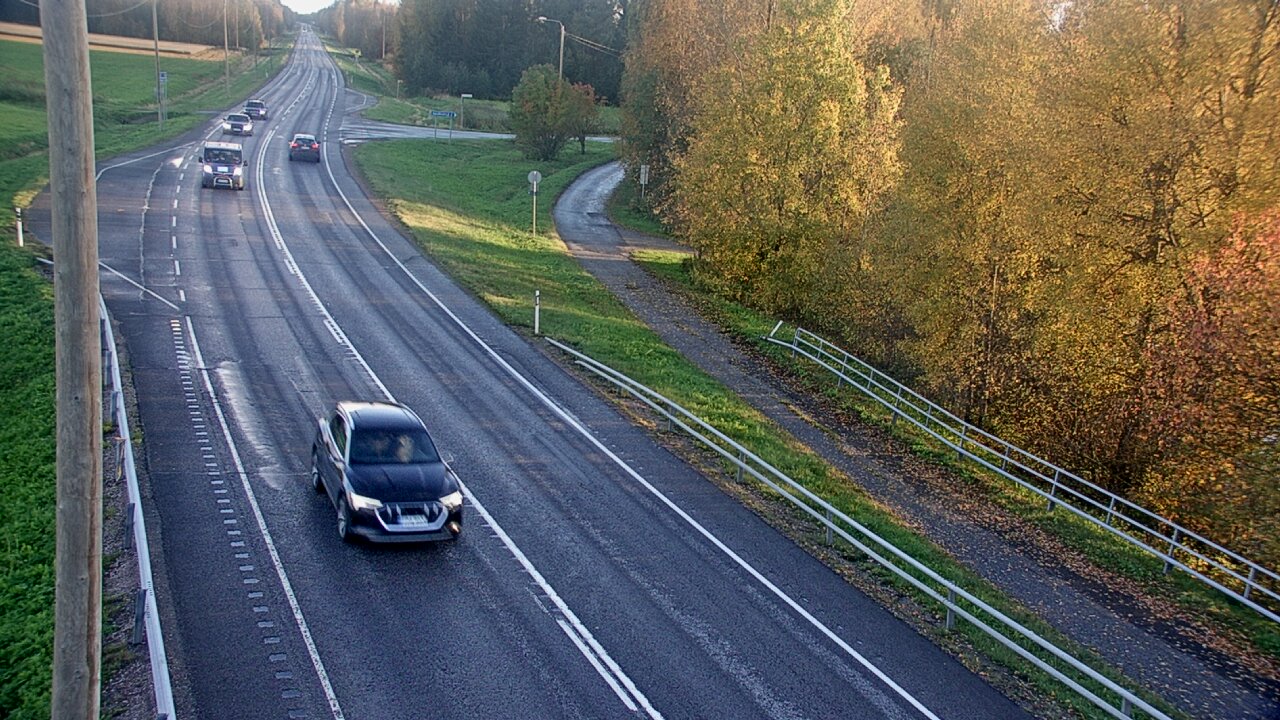 Weather Camera Image Väg 4 Liminka, Alatemmes, Liminka, Pohjois-Pohjanmaa