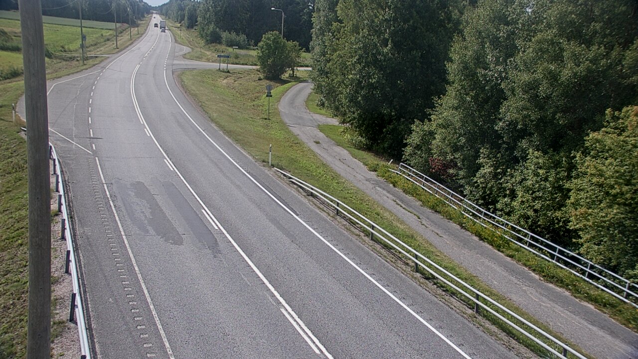 Weather Camera Image Road 4 Liminka, Alatemmes, Liminka, Pohjois-Pohjanmaa