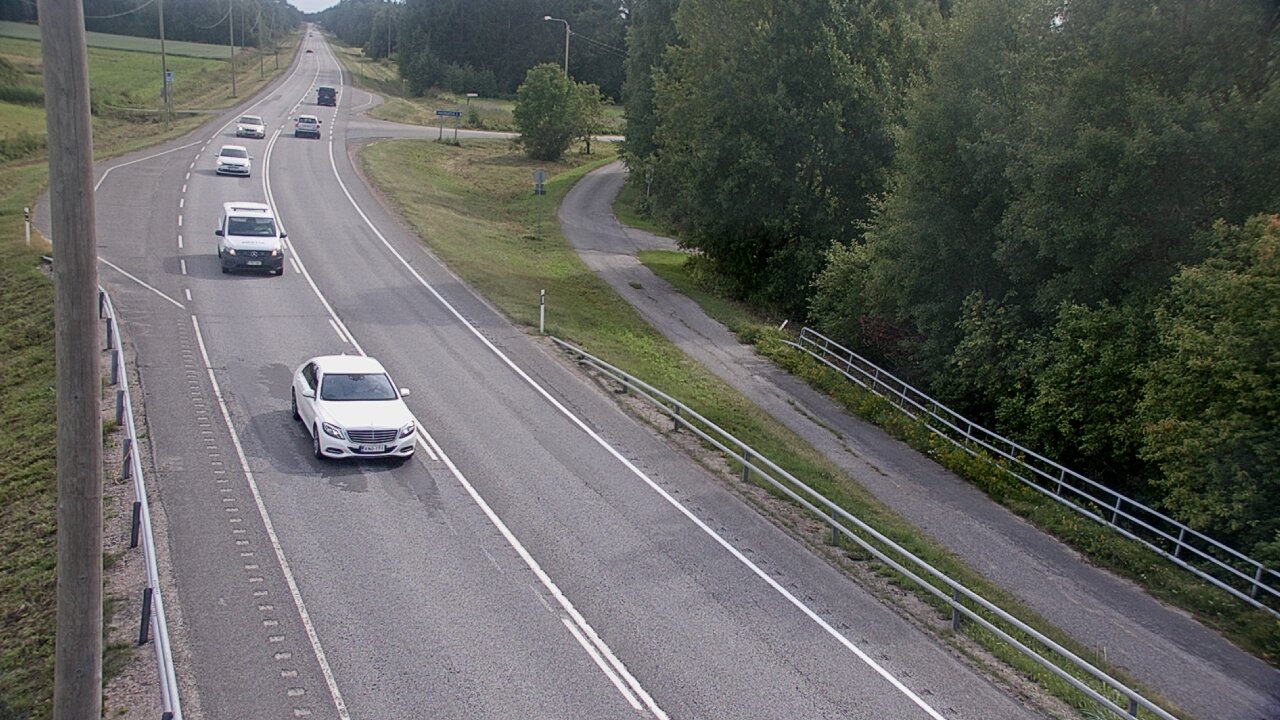 Weather Camera Image Väg 4 Liminka, Alatemmes, Liminka, Pohjois-Pohjanmaa
