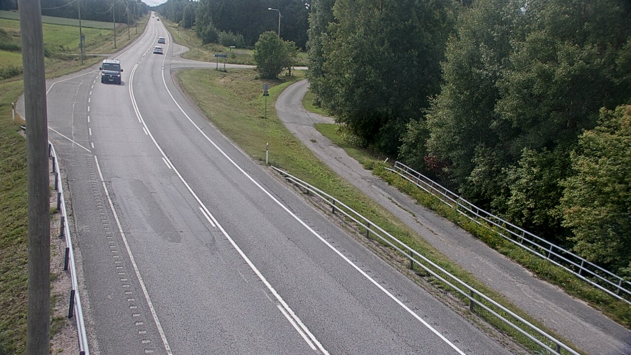 Weather Camera Image Road 4 Liminka, Alatemmes, Liminka, Pohjois-Pohjanmaa