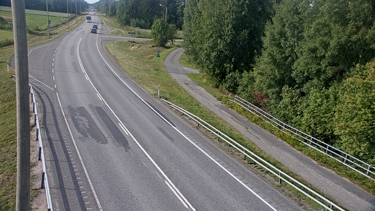 Weather Camera Image Road 4 Liminka, Alatemmes, Liminka, Pohjois-Pohjanmaa