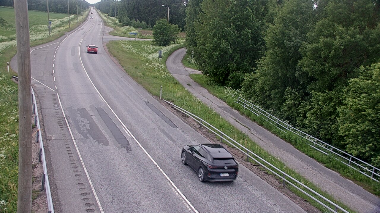 Weather Camera Image Väg 4 Liminka, Alatemmes, Liminka, Pohjois-Pohjanmaa