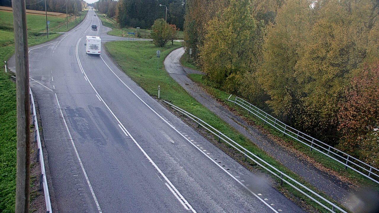 Weather Camera Image Väg 4 Liminka, Alatemmes, Liminka, Pohjois-Pohjanmaa