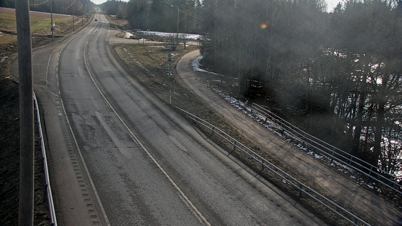 Weather Camera Image Väg 4 Liminka, Alatemmes, Liminka, Pohjois-Pohjanmaa