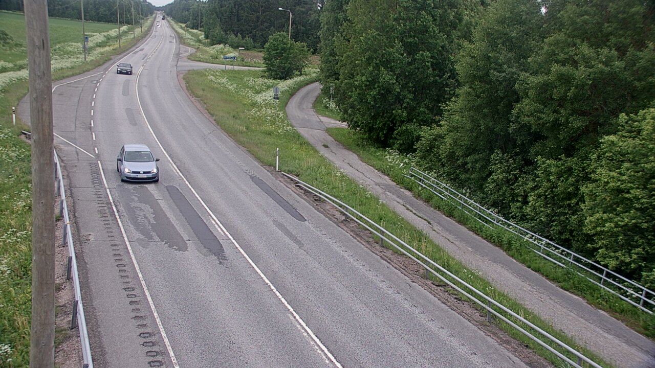 Weather Camera Image Väg 4 Liminka, Alatemmes, Liminka, Pohjois-Pohjanmaa