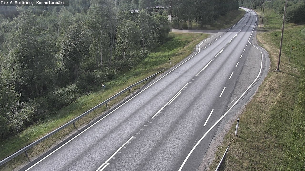 Weather Camera Image Road 6 Sotkamo, Korholanmäki, Sotkamo, Kainuu