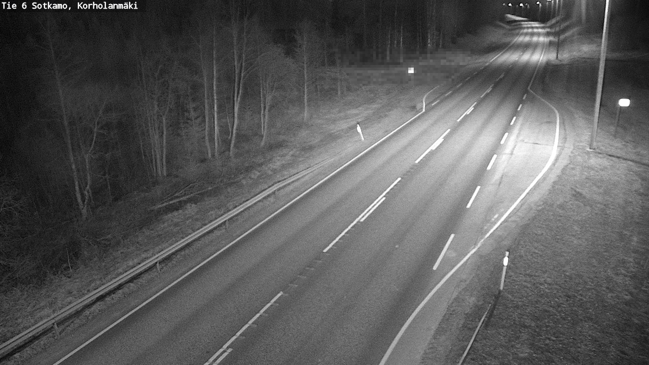 Weather Camera Image Road 6 Sotkamo, Korholanmäki, Sotkamo, Kainuu
