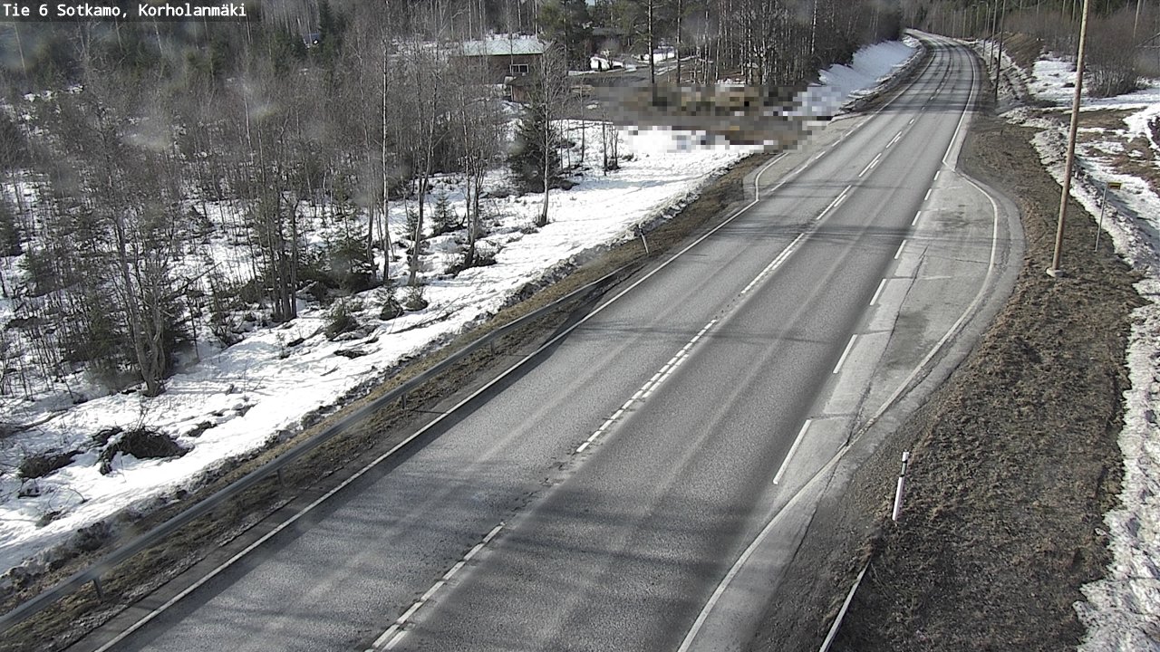 Weather Camera Image Road 6 Sotkamo, Korholanmäki, Sotkamo, Kainuu