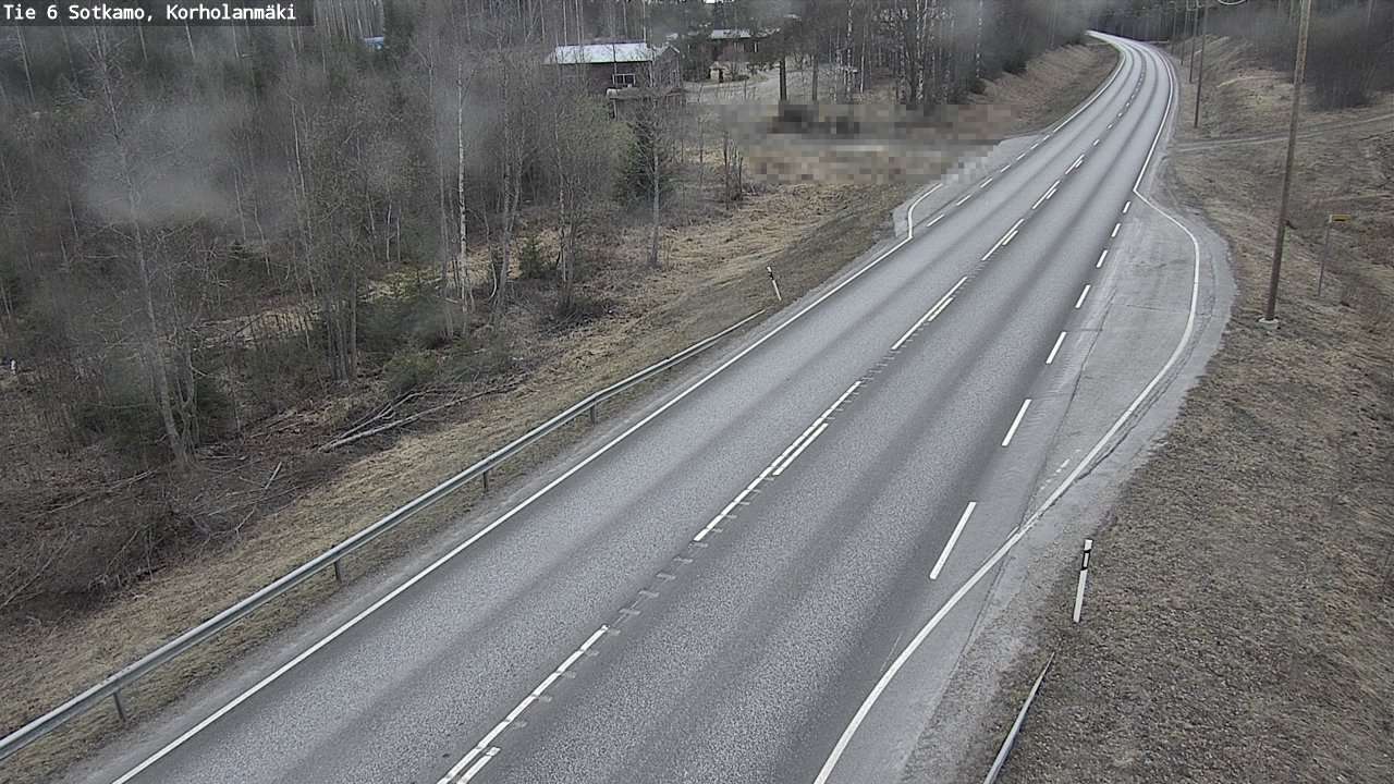 Weather Camera Image Road 6 Sotkamo, Korholanmäki, Sotkamo, Kainuu