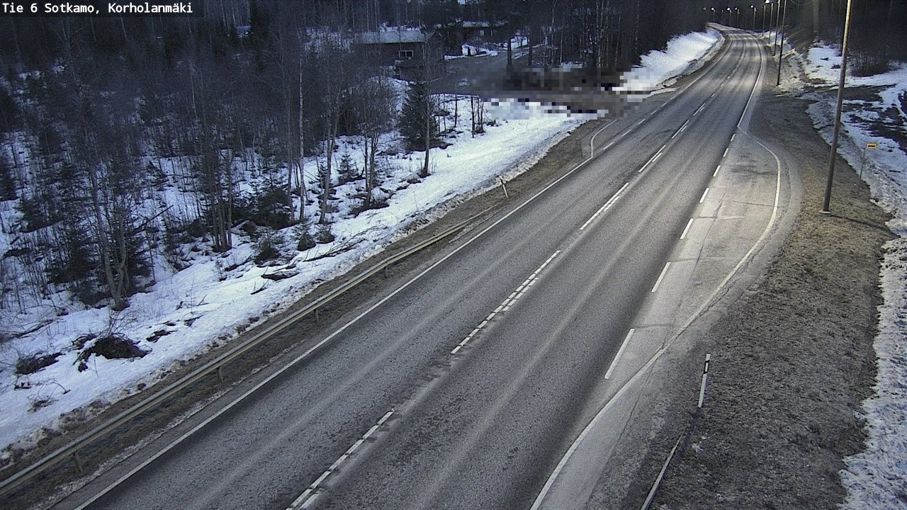 Kelikamerat Kuva Tie 6 Sotkamo, Korholanmäki, Sotkamo, Kainuu