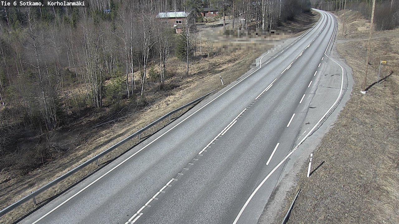 Weather Camera Image Väg 6 Sotkamo, Korholanmäki, Sotkamo, Kainuu