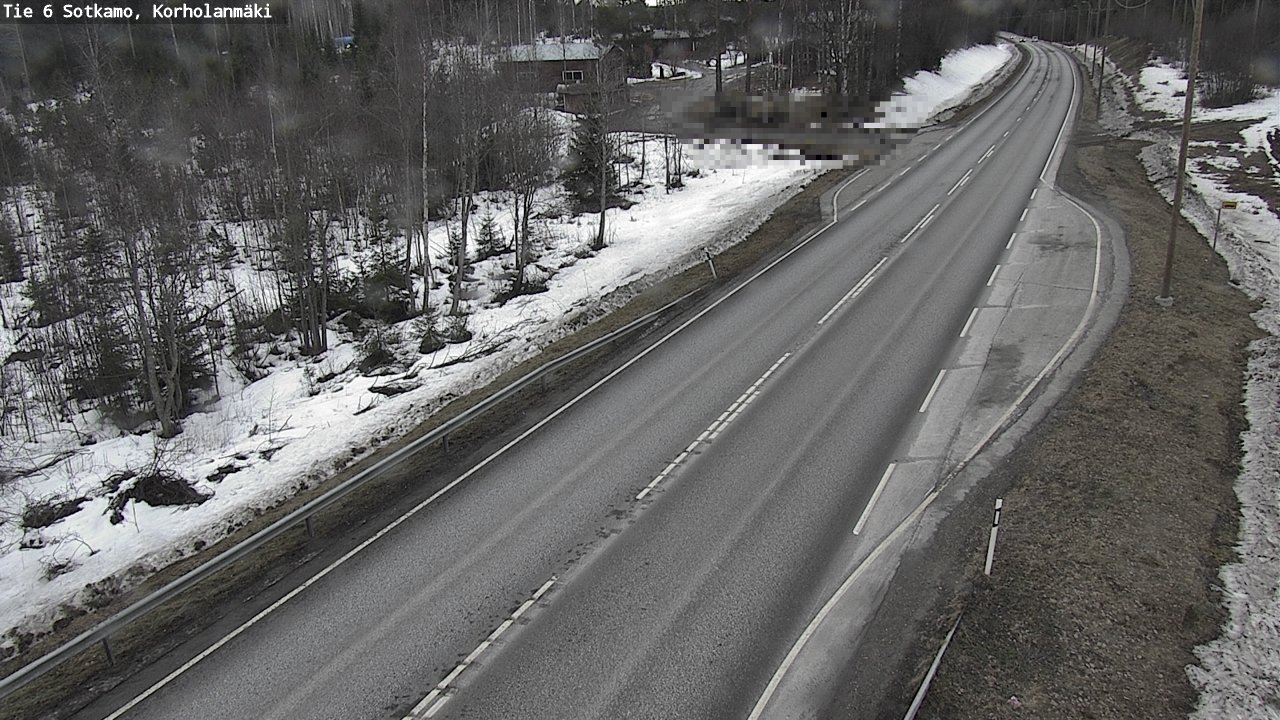 Weather Camera Image Road 6 Sotkamo, Korholanmäki, Sotkamo, Kainuu