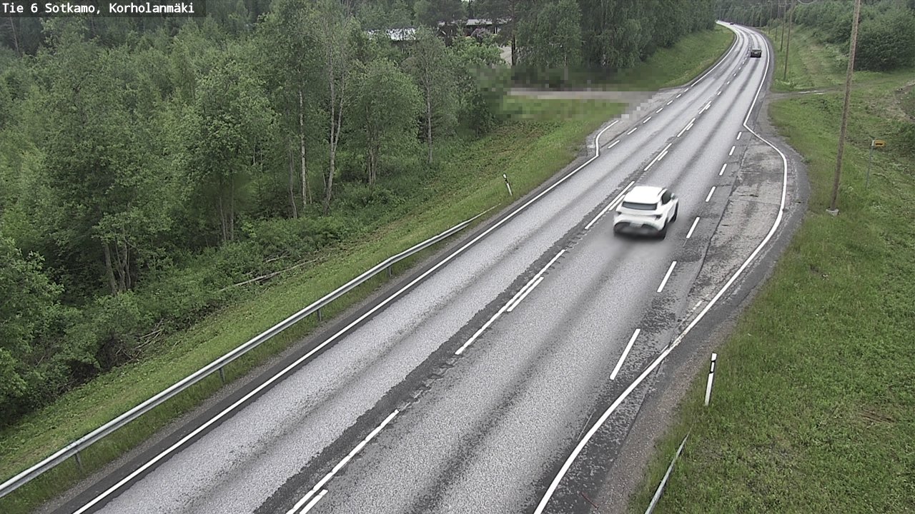Weather Camera Image Road 6 Sotkamo, Korholanmäki, Sotkamo, Kainuu
