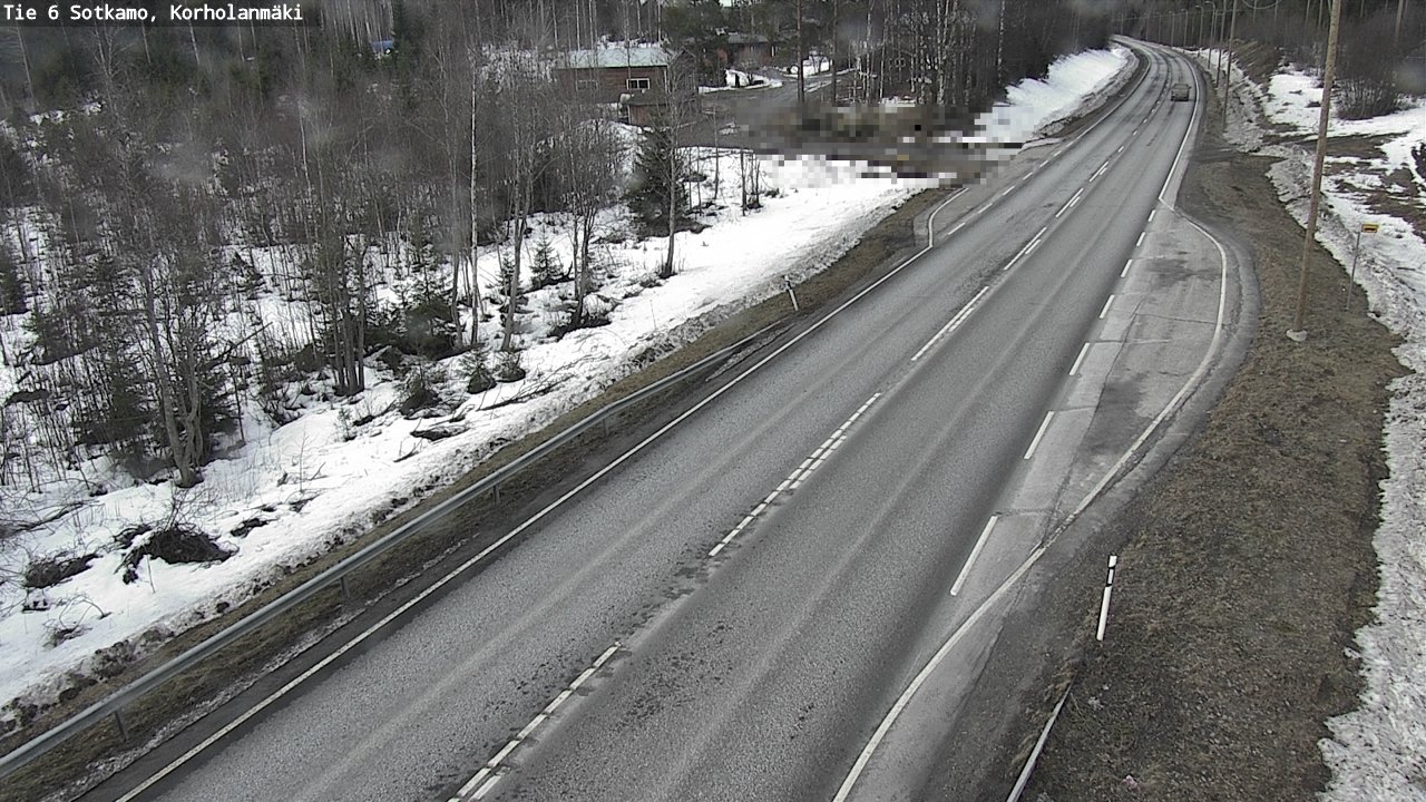 Weather Camera Image Road 6 Sotkamo, Korholanmäki, Sotkamo, Kainuu
