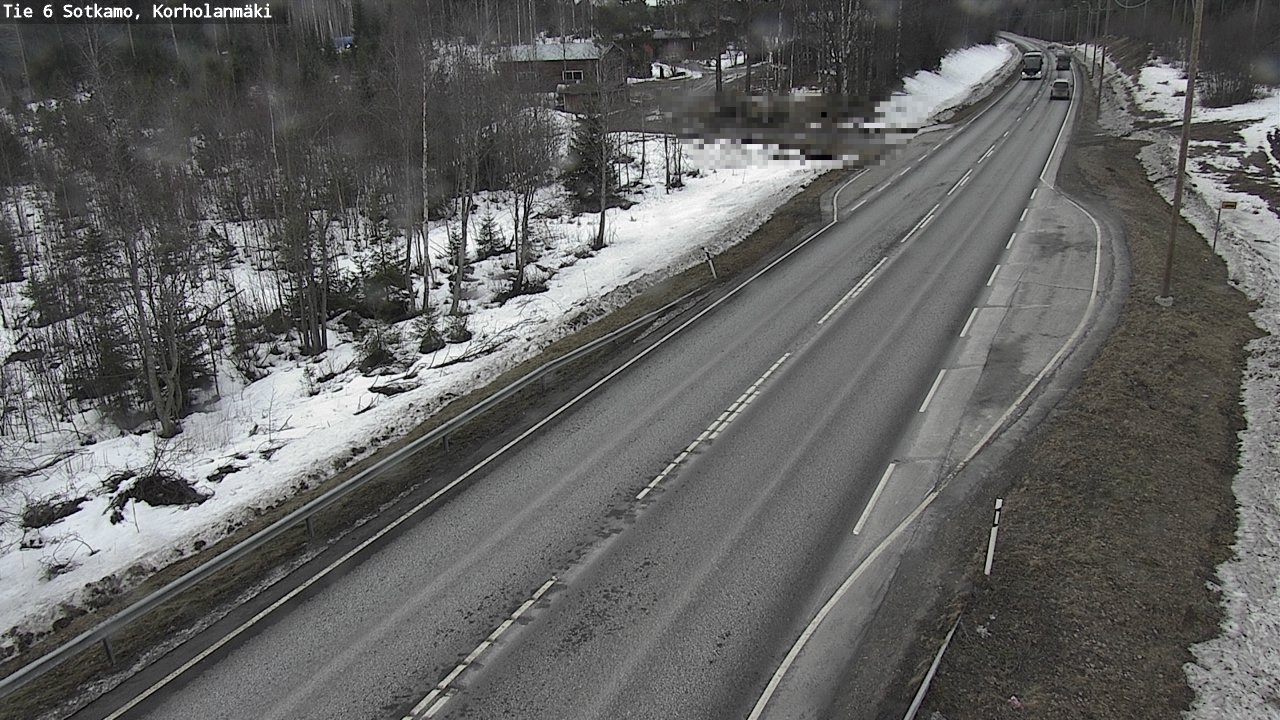 Weather Camera Image Road 6 Sotkamo, Korholanmäki, Sotkamo, Kainuu