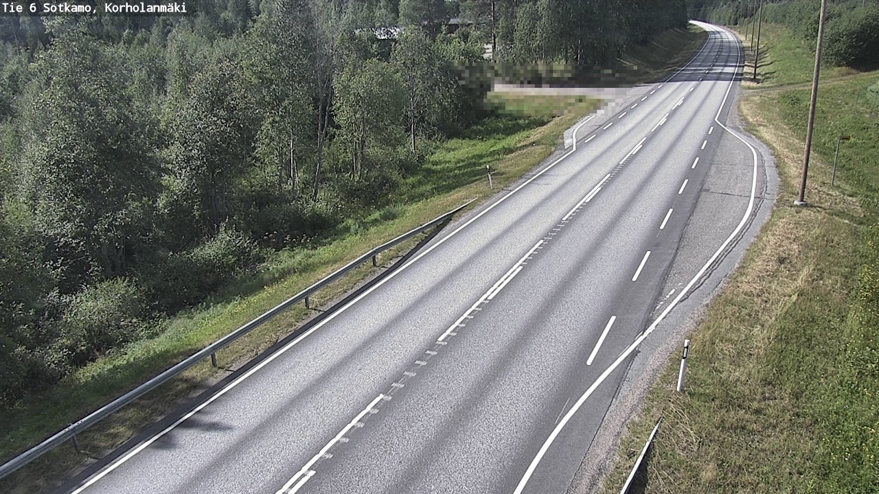 Kelikamerat Kuva Tie 6 Sotkamo, Korholanmäki, Sotkamo, Kainuu