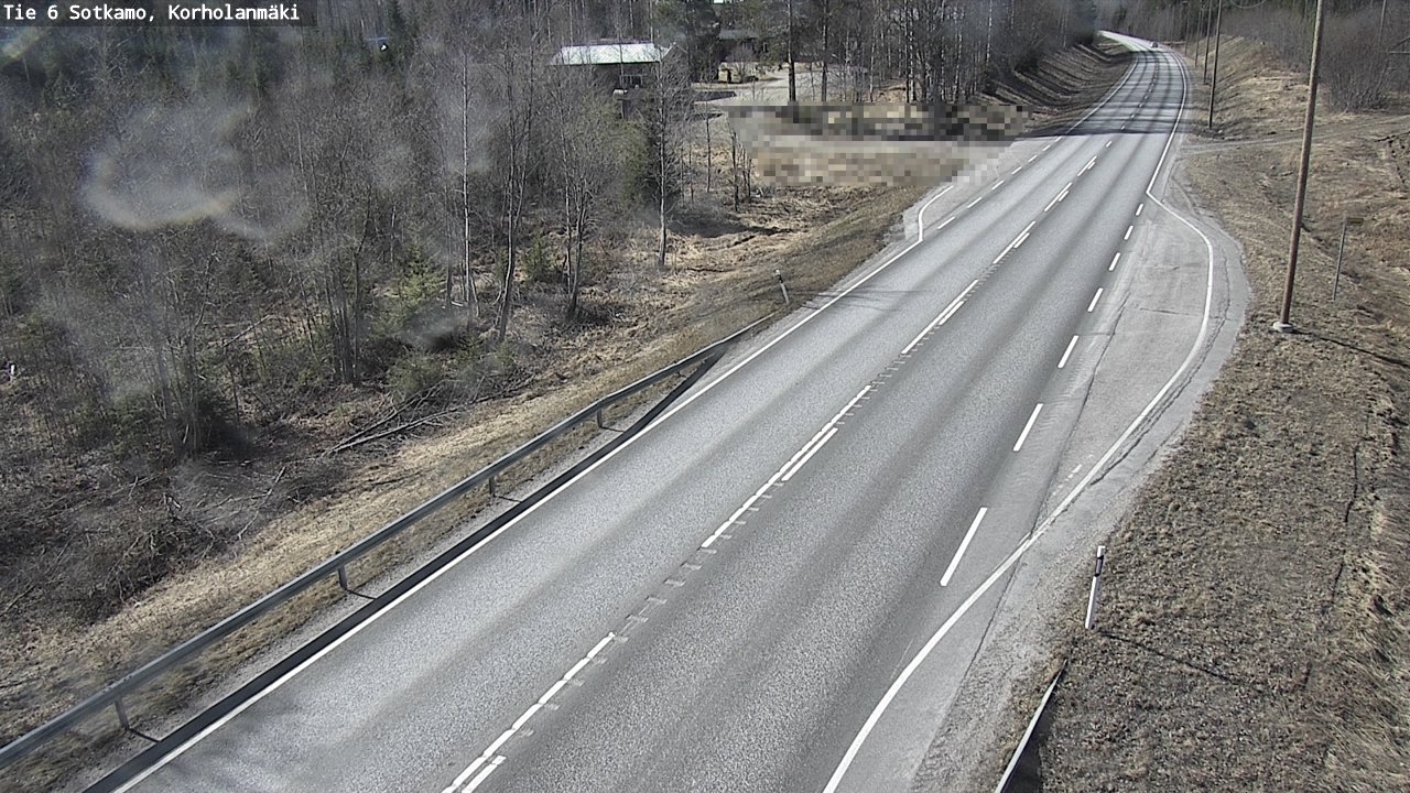 Weather Camera Image Väg 6 Sotkamo, Korholanmäki, Sotkamo, Kainuu