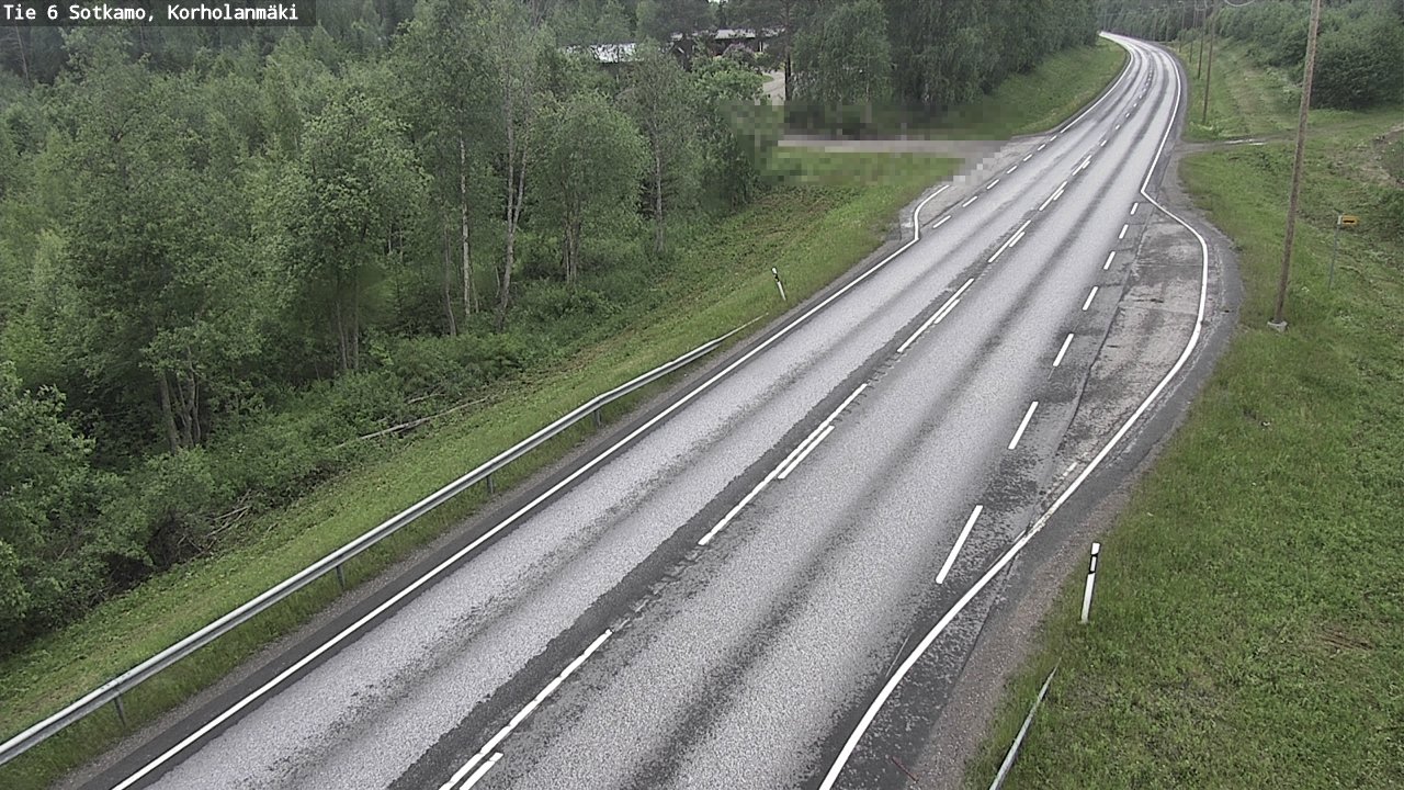 Weather Camera Image Road 6 Sotkamo, Korholanmäki, Sotkamo, Kainuu