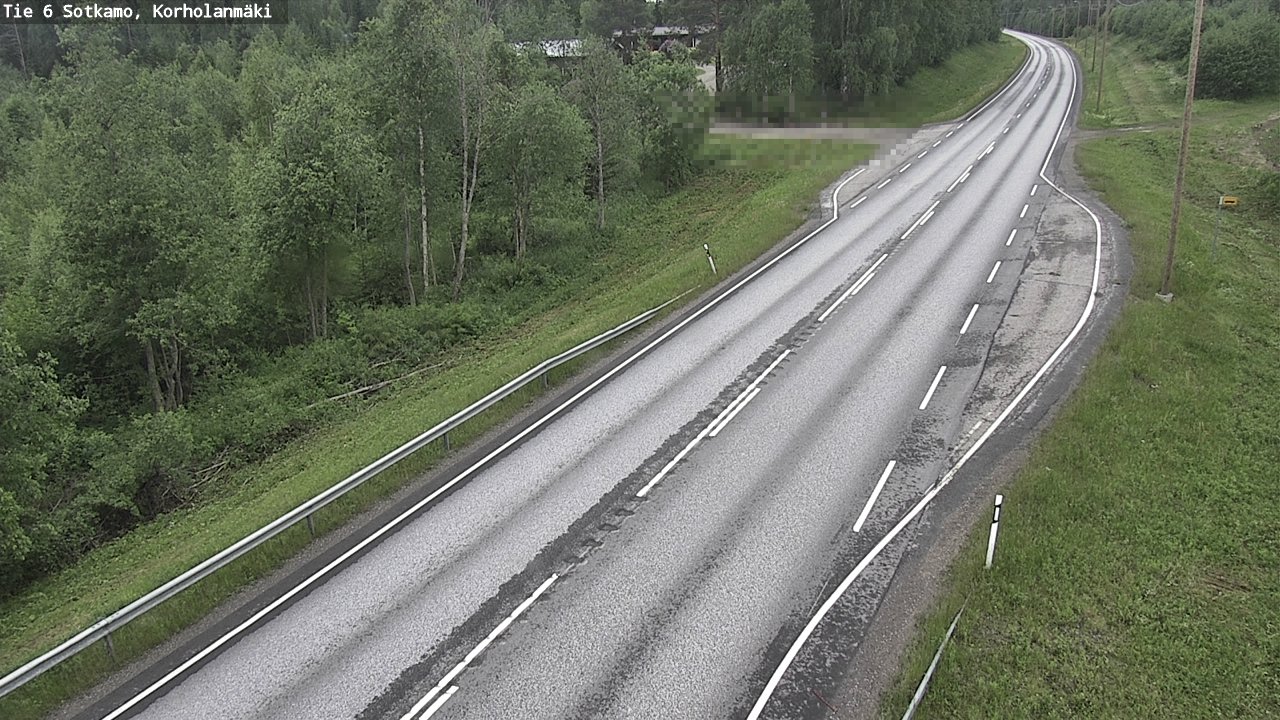 Weather Camera Image Road 6 Sotkamo, Korholanmäki, Sotkamo, Kainuu