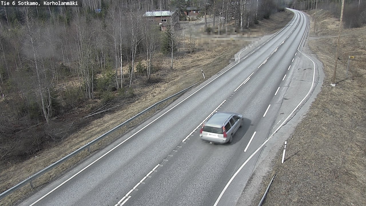 Weather Camera Image Väg 6 Sotkamo, Korholanmäki, Sotkamo, Kainuu