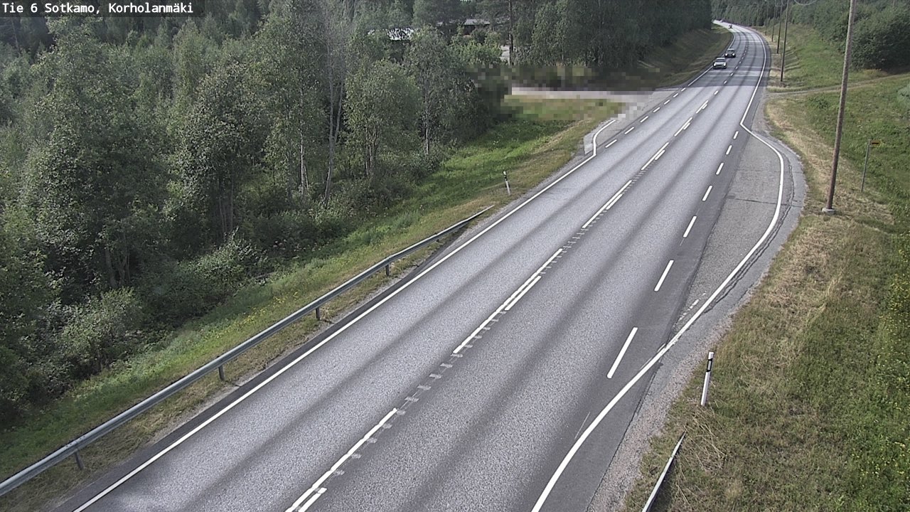 Weather Camera Image Road 6 Sotkamo, Korholanmäki, Sotkamo, Kainuu