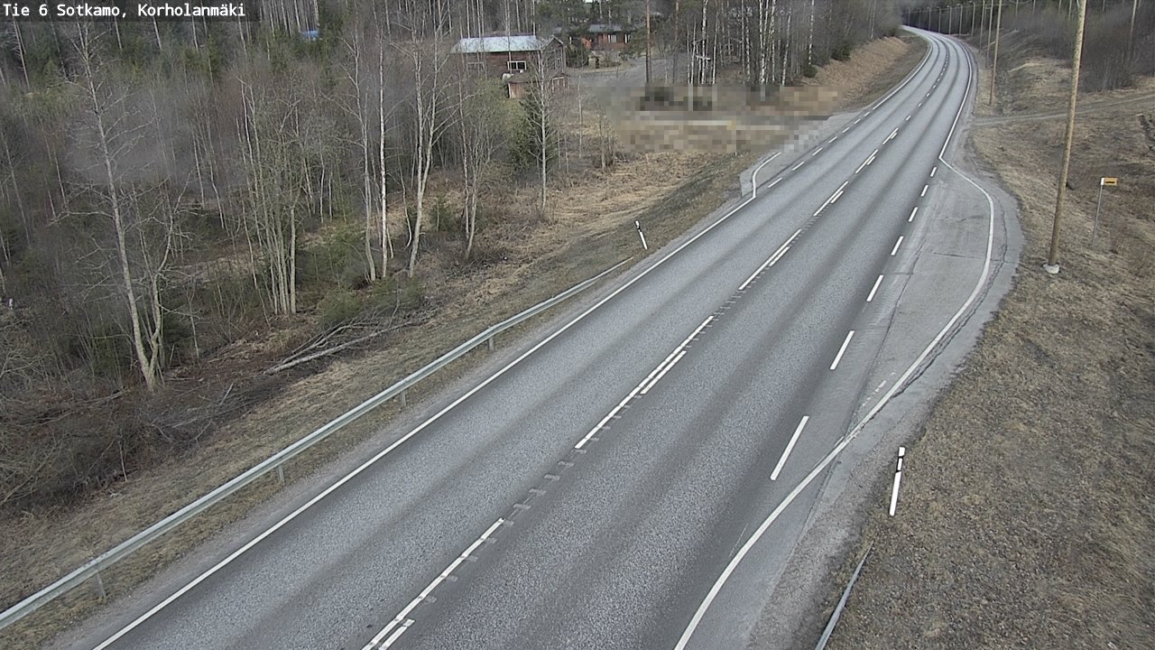 Weather Camera Image Road 6 Sotkamo, Korholanmäki, Sotkamo, Kainuu