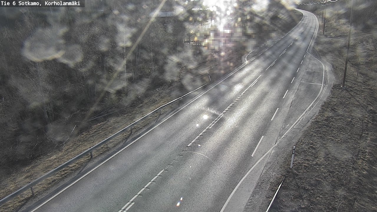 Weather Camera Image Väg 6 Sotkamo, Korholanmäki, Sotkamo, Kainuu
