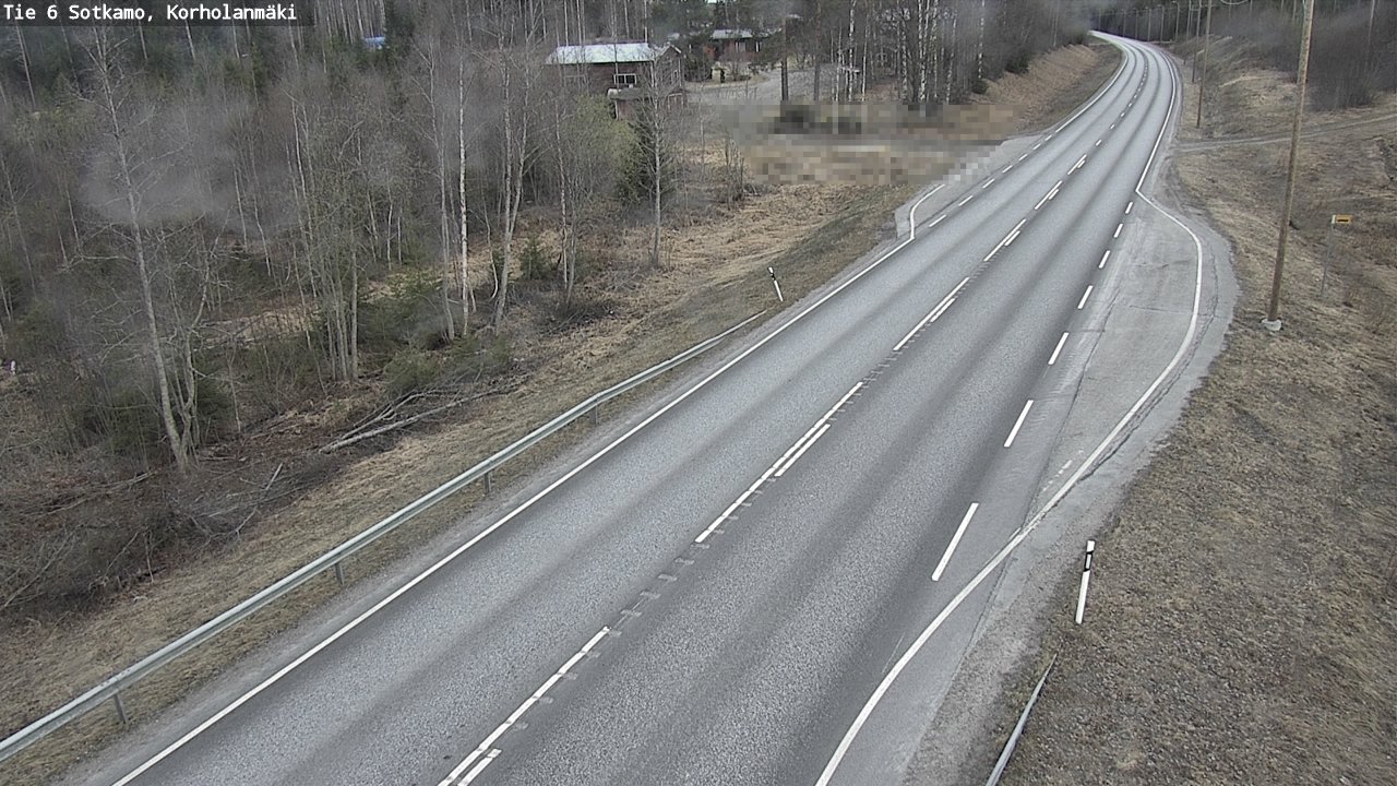 Weather Camera Image Road 6 Sotkamo, Korholanmäki, Sotkamo, Kainuu