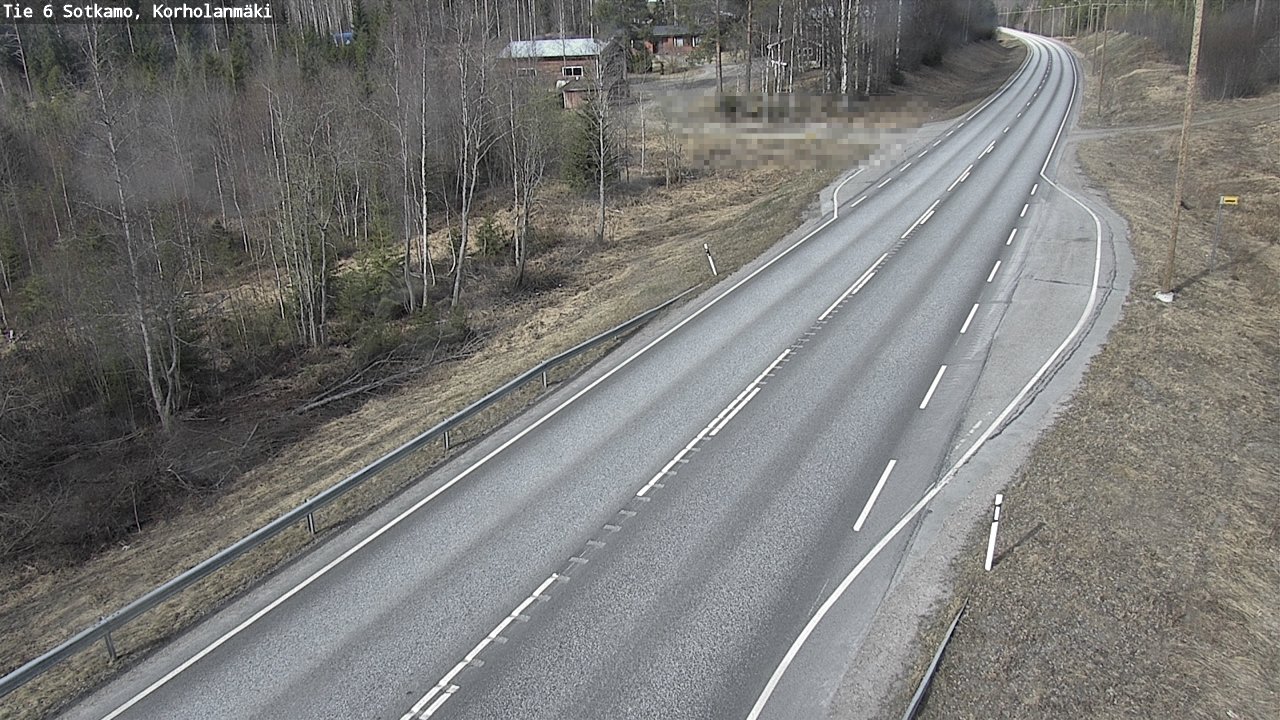 Weather Camera Image Road 6 Sotkamo, Korholanmäki, Sotkamo, Kainuu